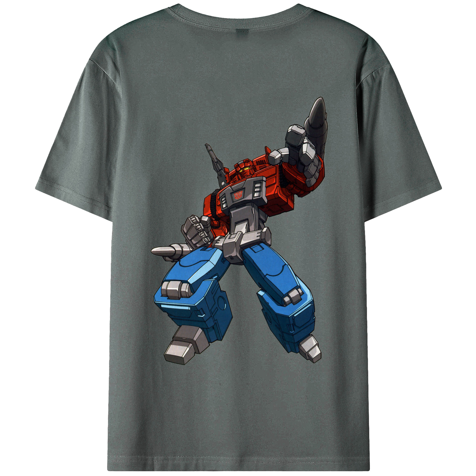 （画像用）  綿100％ メンズ半袖Tシャツ（バックプリント） 通気性